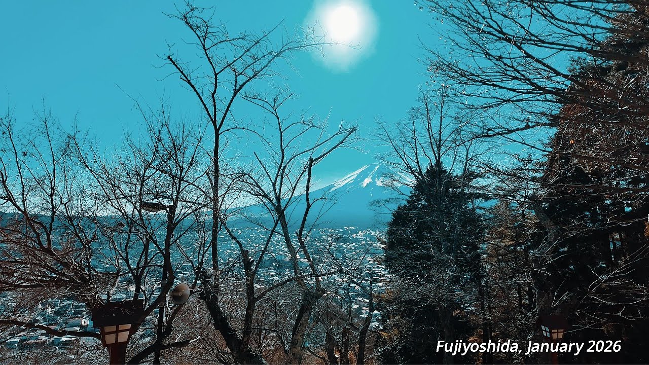 Mount Fuji, Fujiyoshida, January 2026