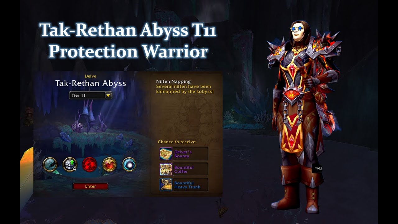 Tak-Rethan Abyss T11 | WoW Protection Warrior Tanking (TWW S3)