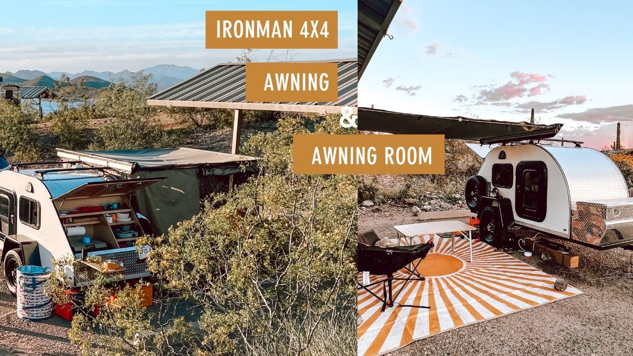 Why didn't I do this sooner? I Testing out our new Ironman 4 x 4 Awning Room & Tent