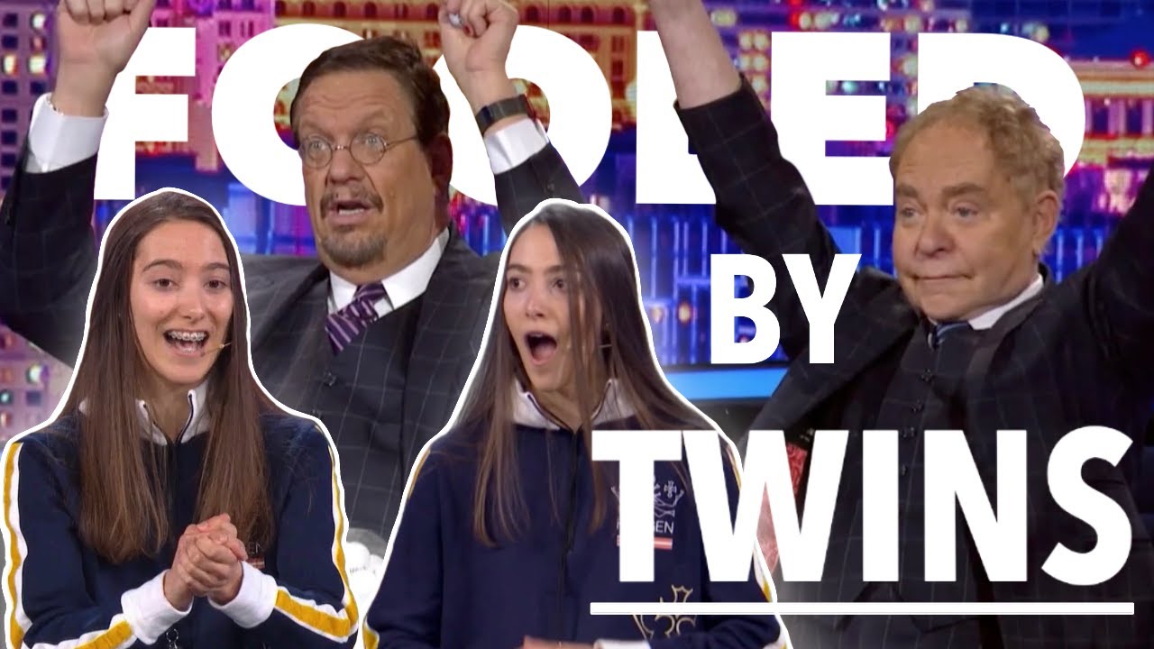 First ever TWIN FOOLERS | Penn & Teller Fool Us Season 9 | The Van Hargen Twins