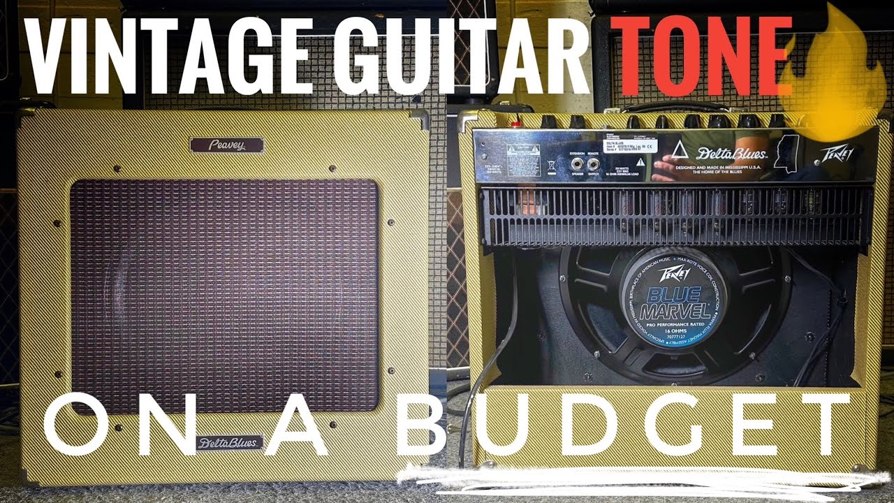 Peavey Delta Blues - BEST Vintage TONE for the BUCK!