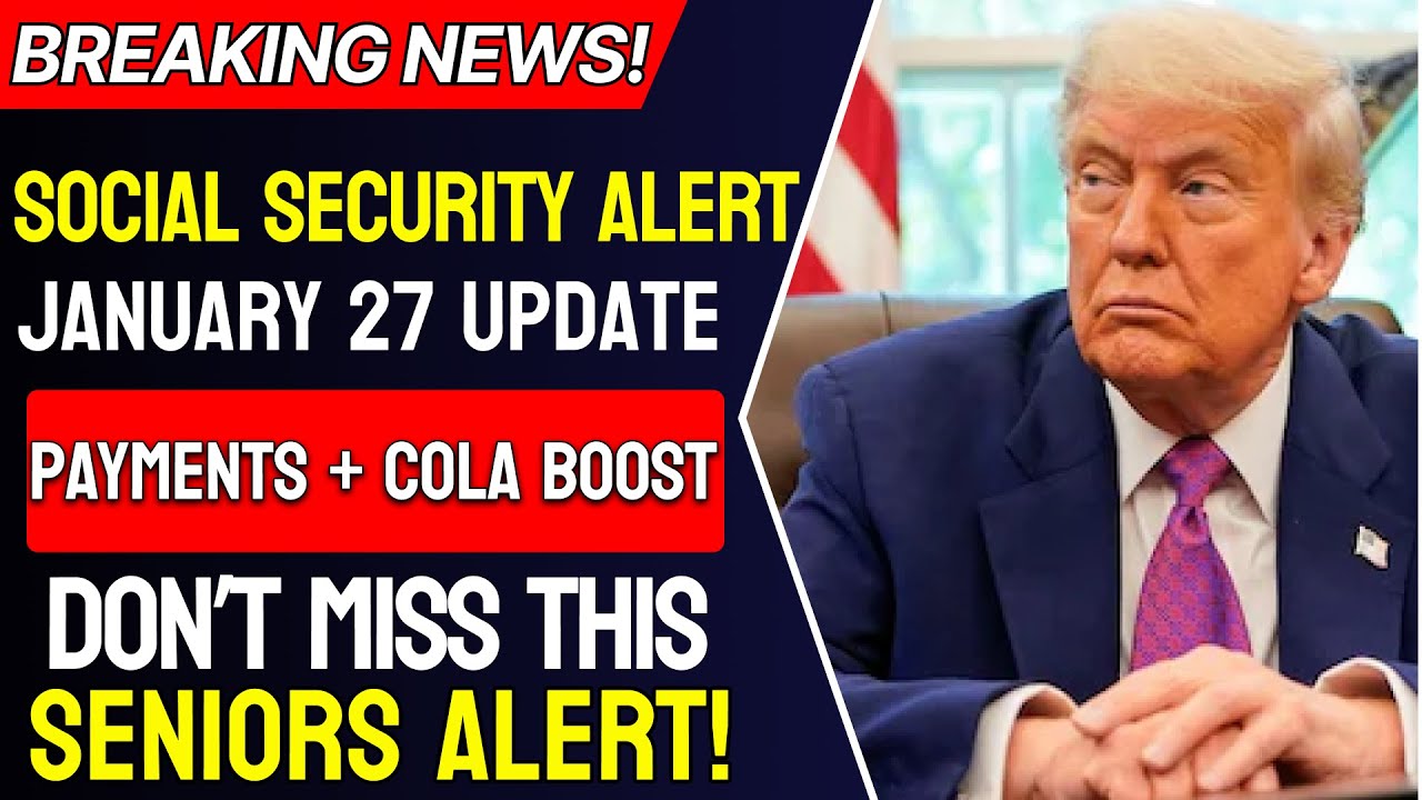 Major Social Security January 2026 Update – New Payments, Bigger Checks  Every Senior Must Know