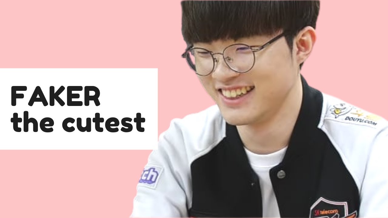 [FMV] Faker - The most adorable being in this planet | Faker cute moments | Tilte - Meghan Trainor