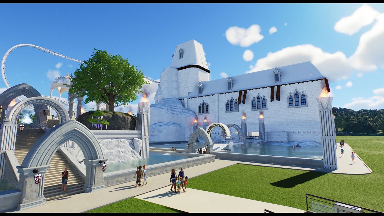 Eden WIP Coaster & Coaster Contest submission. Planet Coaster 2 POV