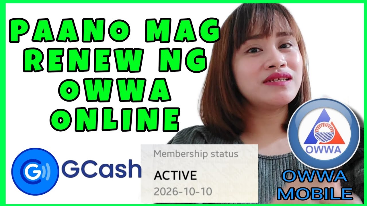 PAANO MAG RENEW NG OWWA ONLINE / OWWA MEMBERSHIP PAYMENT ONLINE