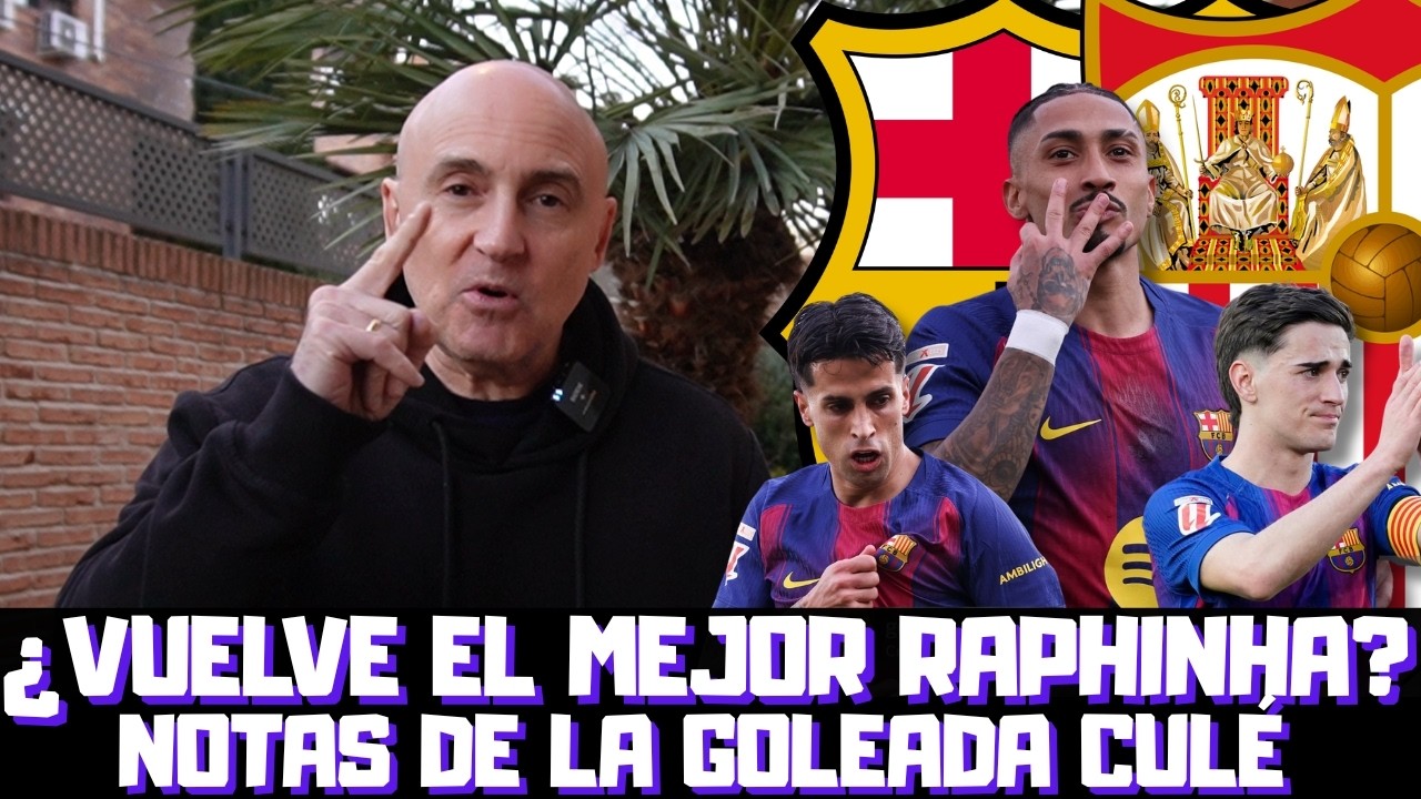 ¿VUELVE EL MEJOR RAPHINHA? CANCELO, BERNAL, OLMO, LEWANDOWSKI, GAVI... NOTAS BARCELONA vs SEVILLA