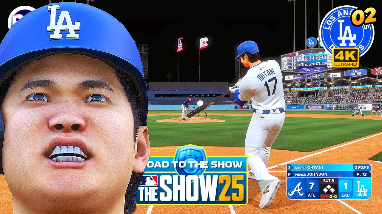 MLB The Show 25 Shohei Ohtani RTTS: ¡PRIMER GRAND SLAM contra BRAVOS!