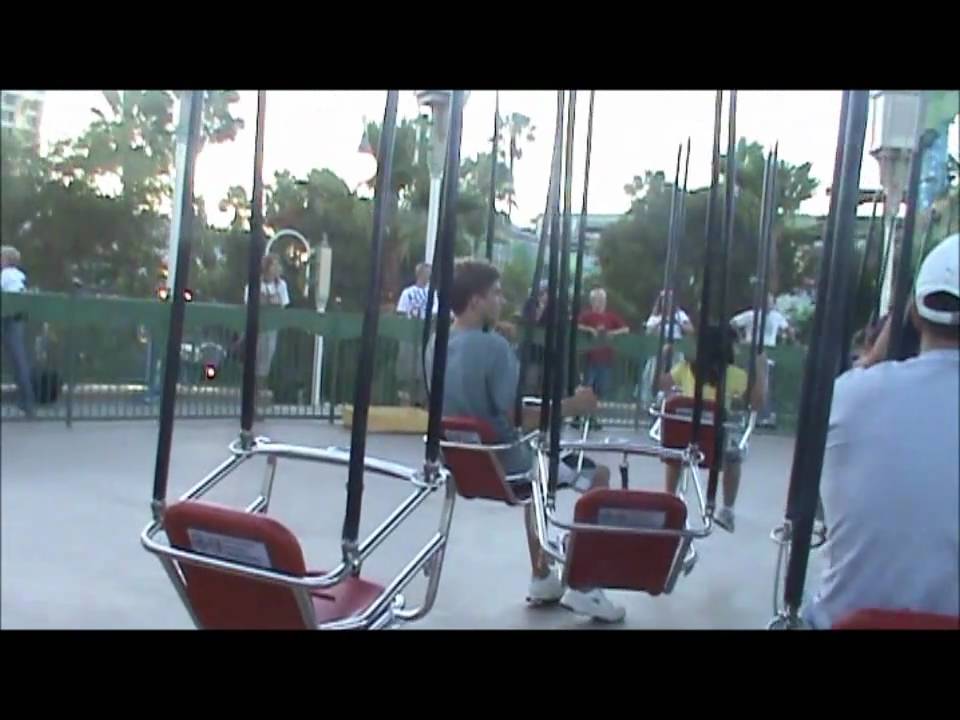 Silly Symphony Swings - California Adventure - Anaheim, California - Complete Ride