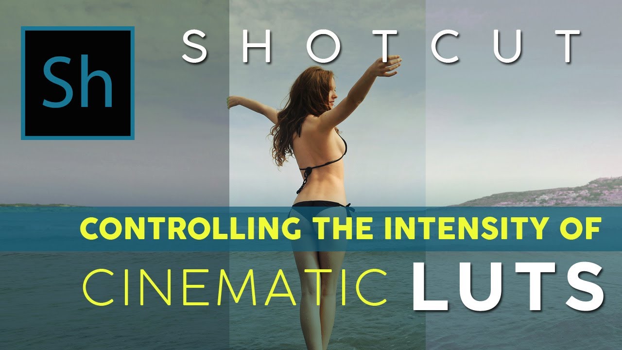 How to Control the Intensity of LUTs on Shotcut When Applying a Cinematic Look to Your Videos