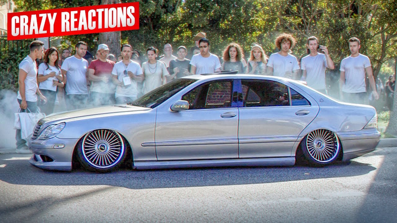 I TOOK THIS STANCED MERCEDES BENZ TO LOS ANGELES