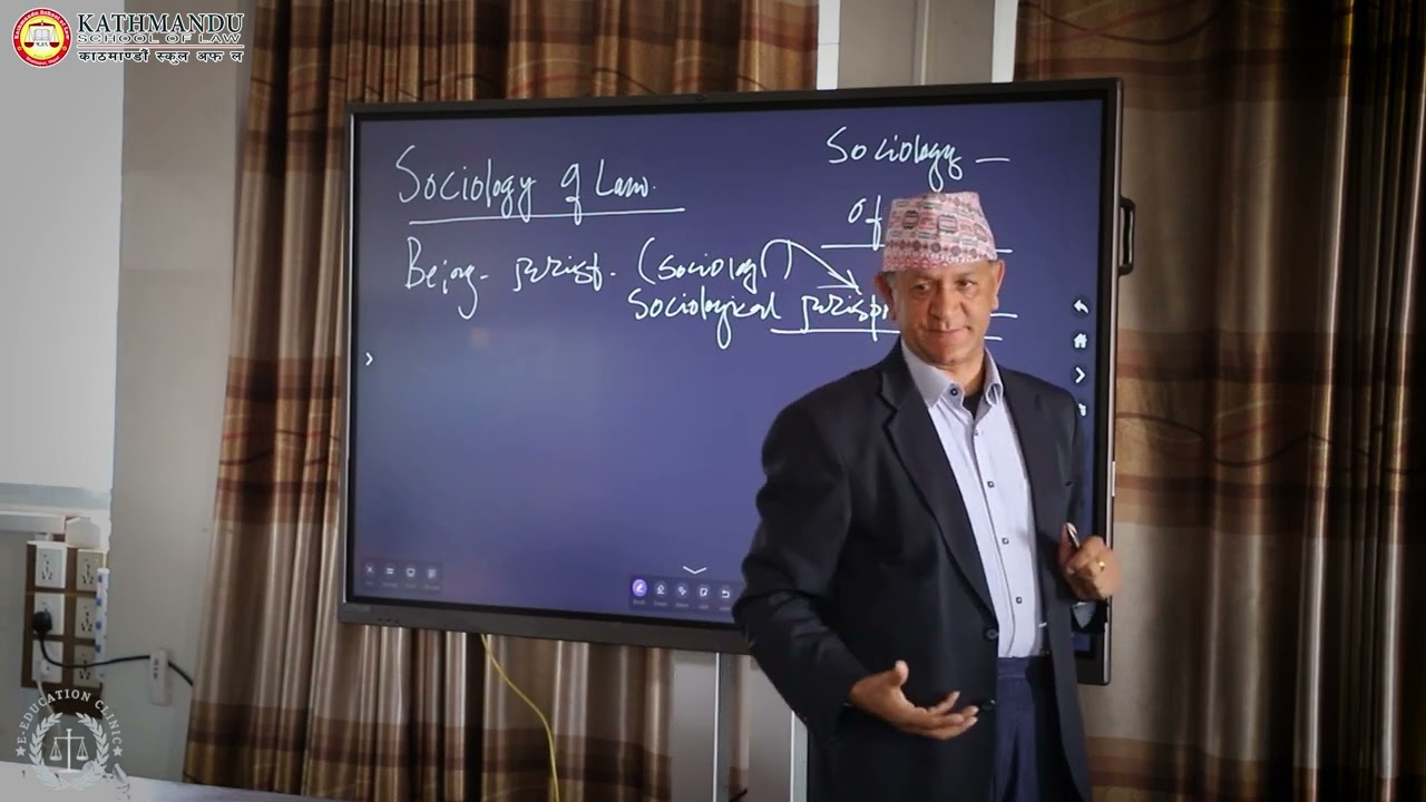 Episode 3: Lecture Series | Prof. Dr. Yubaraj Sangroula | Sociology of Law