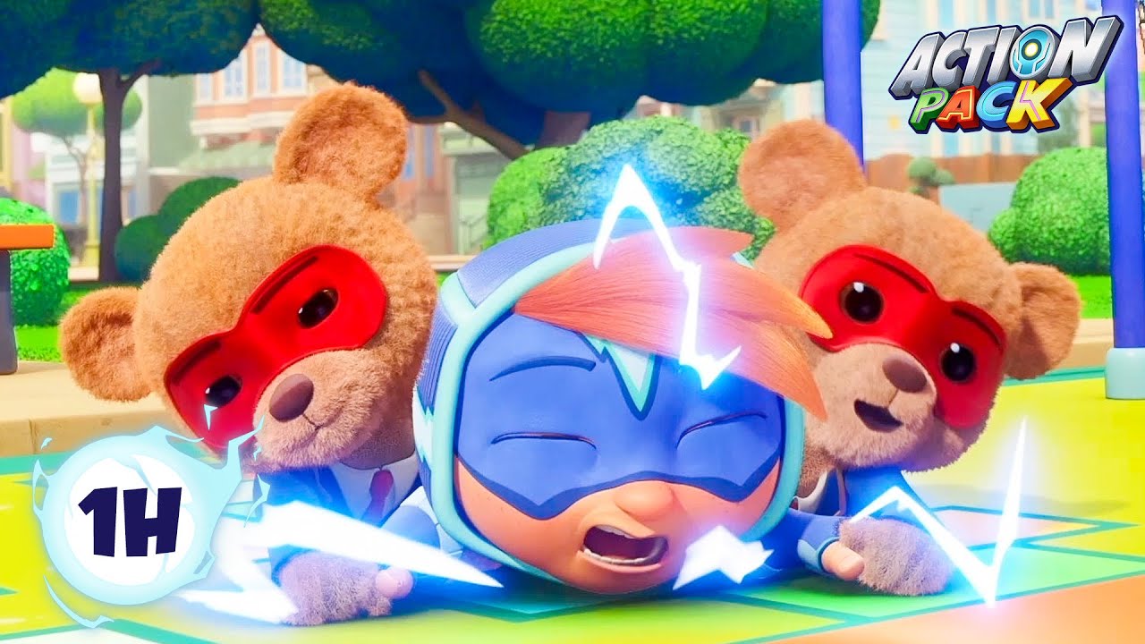 Mission sabotage ! ⚡🦸🏼‍♂️ Action Pack Français Épisode Complet | Dessin Animé Pour Bébé