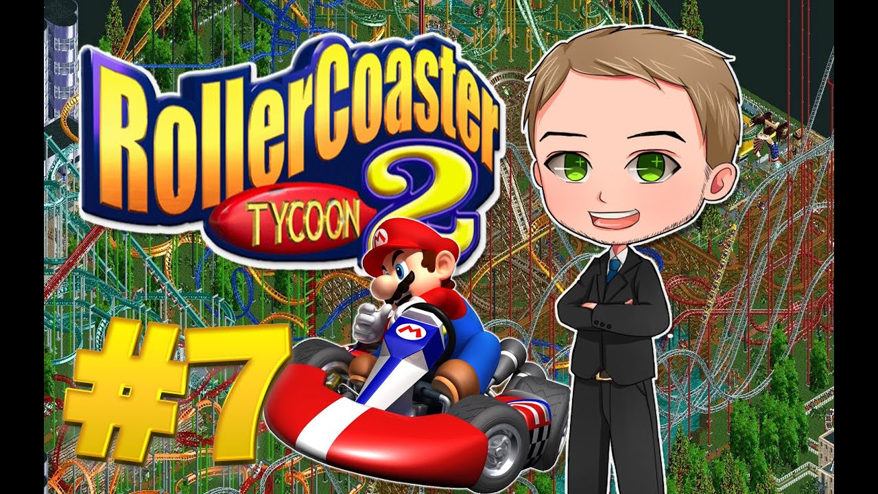 Underground Go Kart Races - (RollerCoaster Tycoon 2 Part 7)