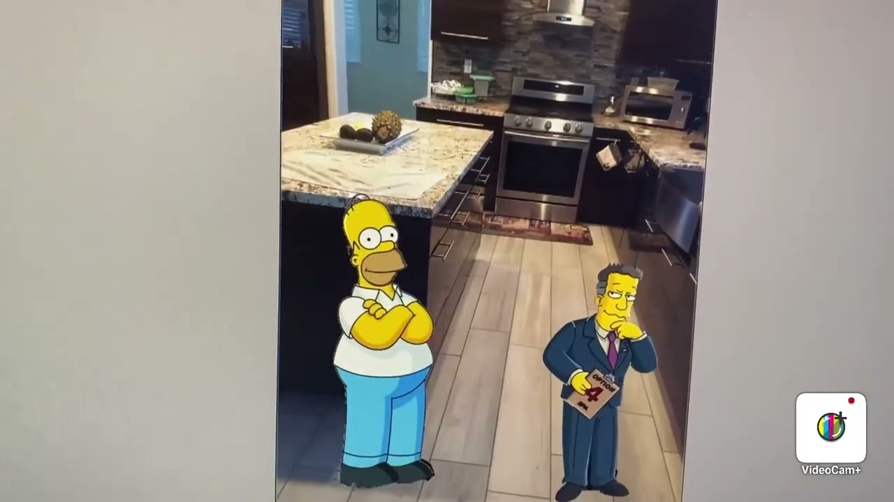 Russ Cargill punches Homer Simpson in the face and gets grounded