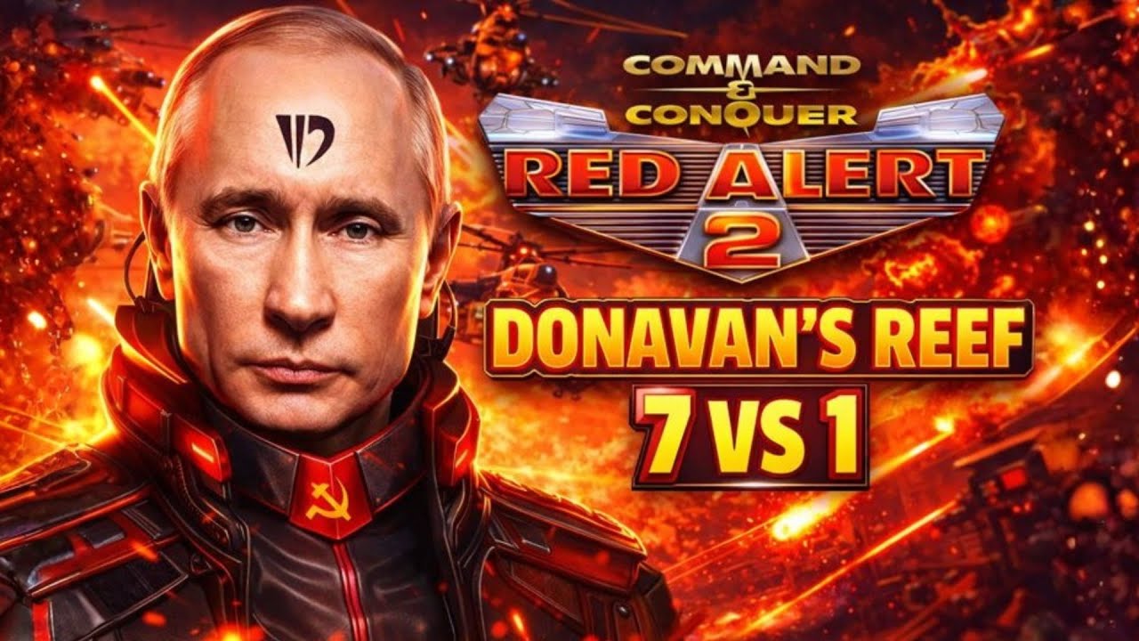 Red Alert 2 | Putin vs 7 Brutal Enemies + Superweapons