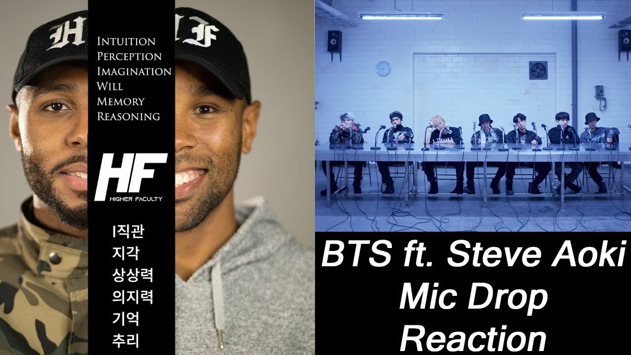 BTS - MIC Drop (Steve Aoki Remix) REACTION VIDEO Higher Faculty kpop
