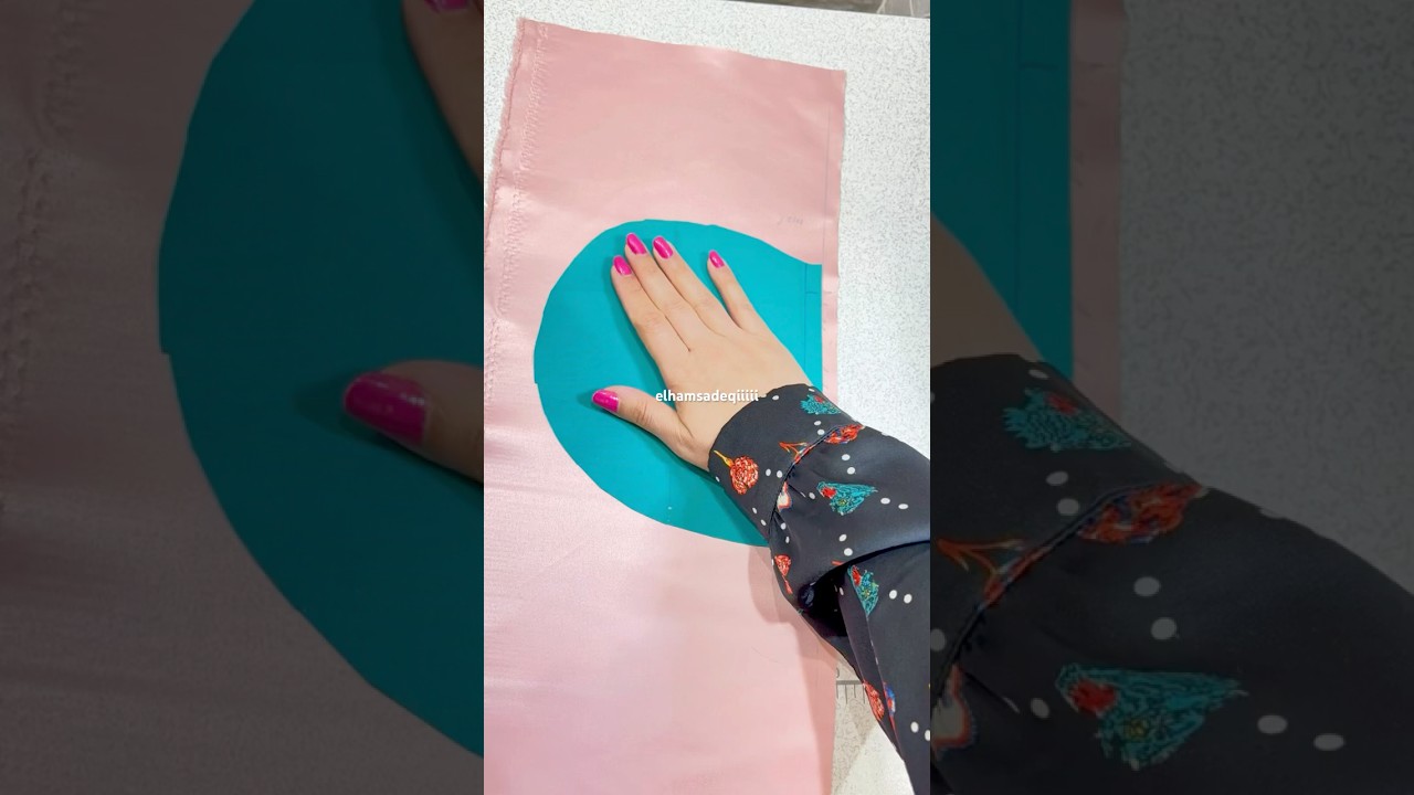 🧵 جیب مخفی درز لباس | Hidden Seam Pocket#sewing #خیاطی_آسان #خیاطی #diy