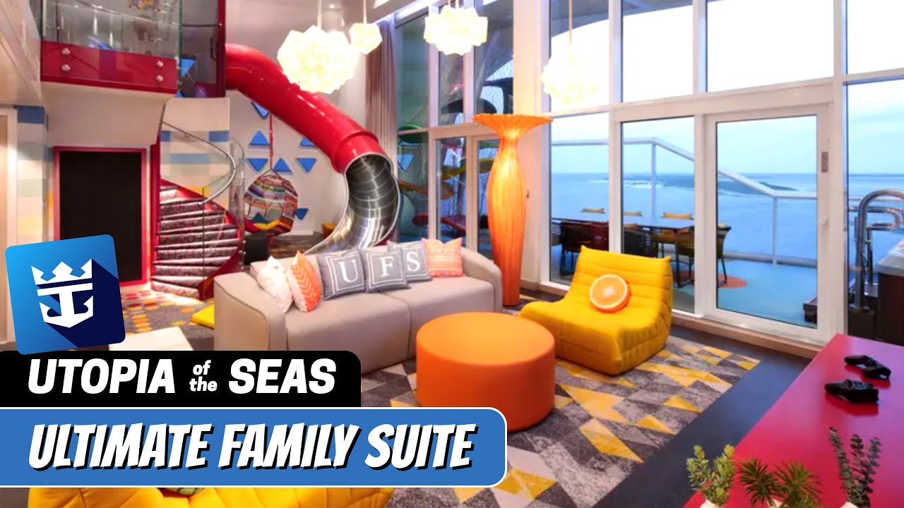 Utopia of the Seas | Полный обзор лайнера Ultimate Family Suite | Royal Caribbean | 2024 | 4K