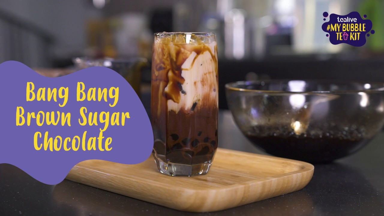 [CHI] My Bubble Tea Kit by Tealive - Bang Bang Brown Sugar Chocolate