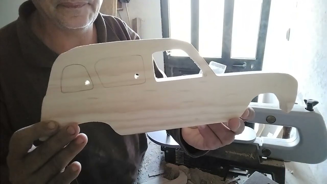 Renault 4L em madeiras AULA 3