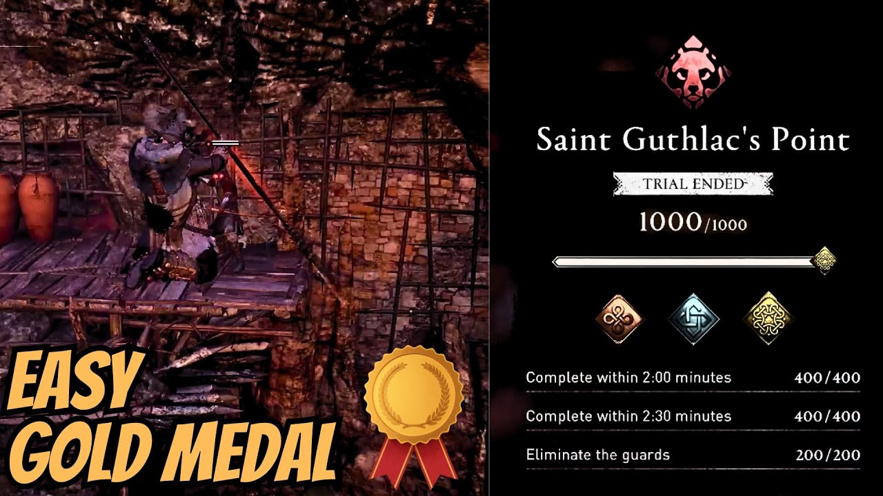 Saint Guthlac's Point BEAR Mastery Challenge GOLD Medal Guide