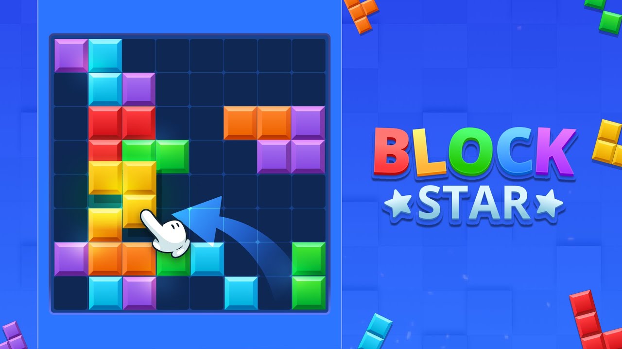 Block Puzzle Star Gameplay 2025 | Relaxing Block Puzzle Game & Block Blast Puzzle