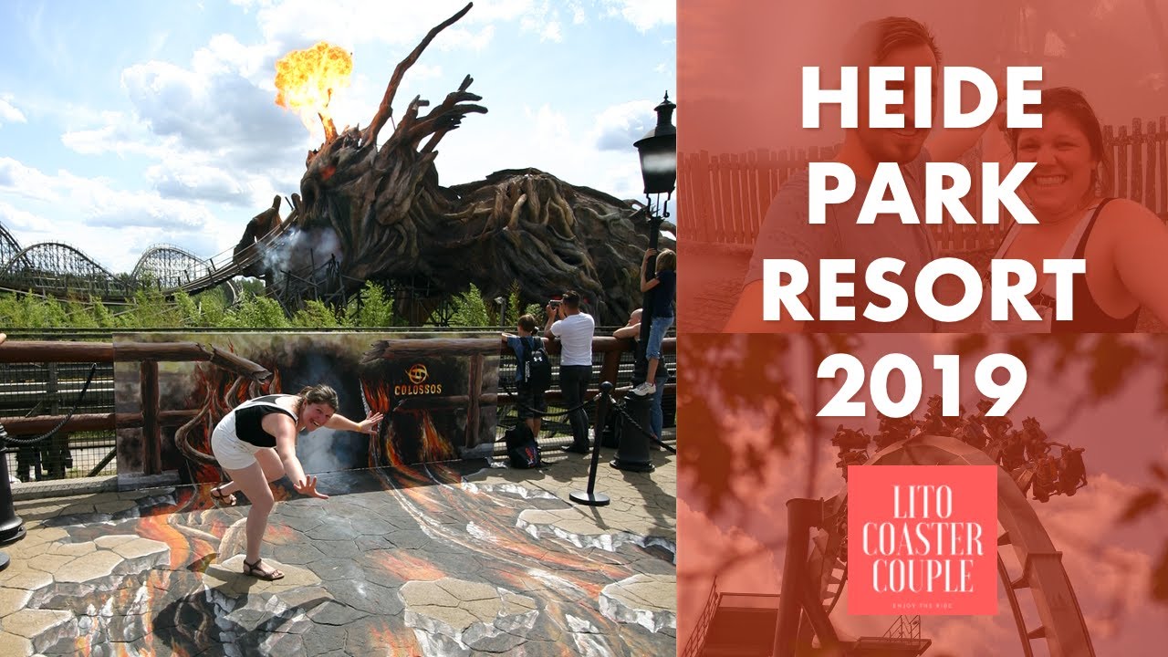 Heide Park Resort 2019 - Eerste Keer Colossos 😱
