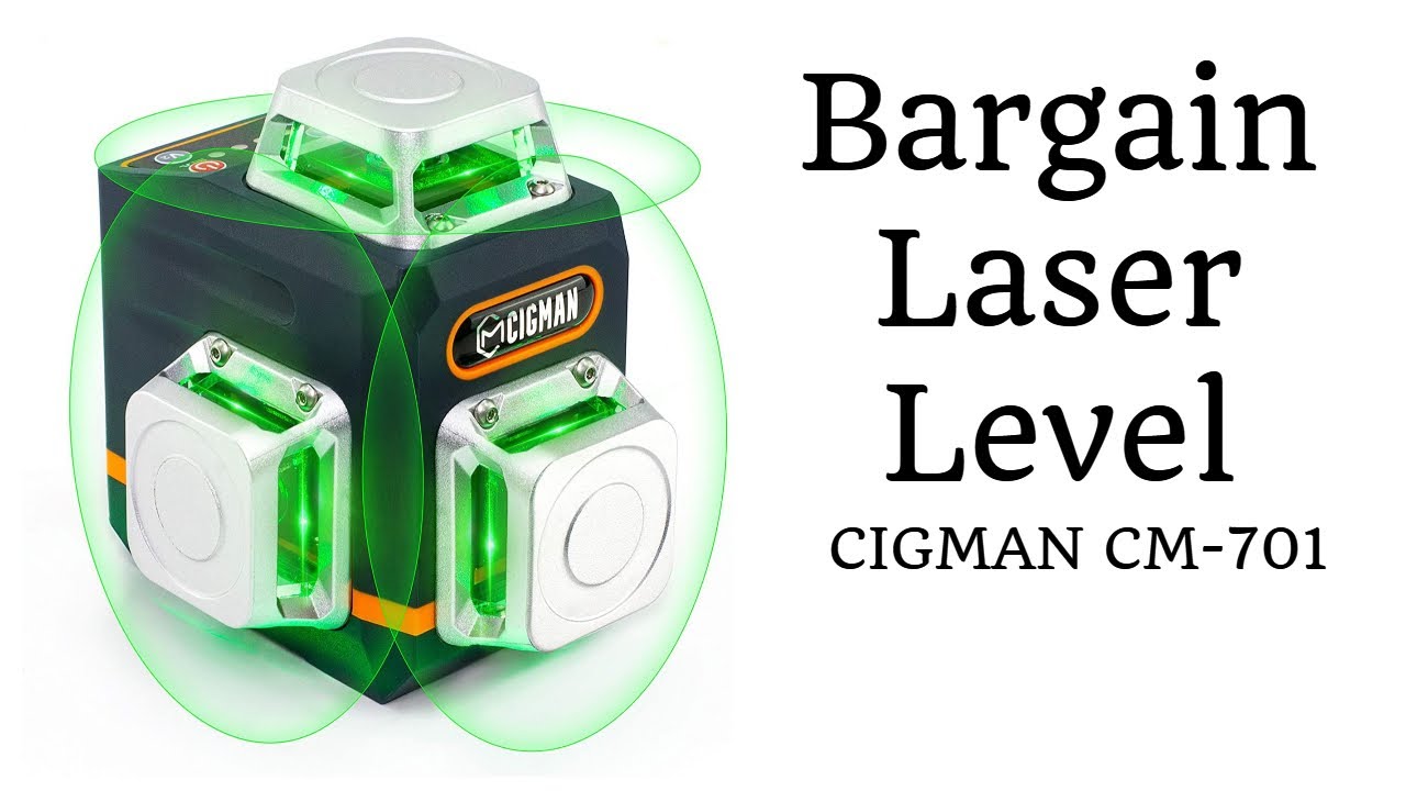 Cigman CM-701 Auto Leveling 3x360 Laser Level  - First hands on review
