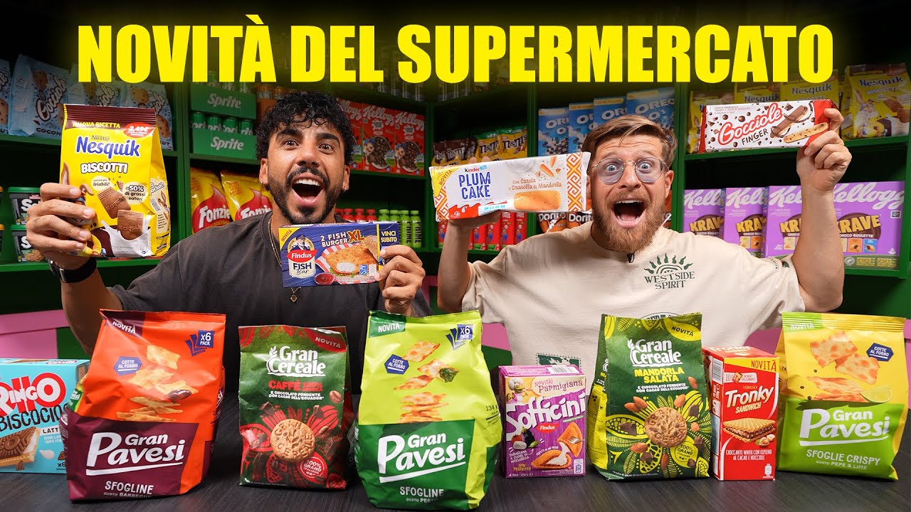 PROVIAMO TUTTE LE NOVITÀ PIÙ INCREDIBILI DEL SUPERMERCATO - ABBIAMO SCOPERTO DELLE COSE BUONISSIME!