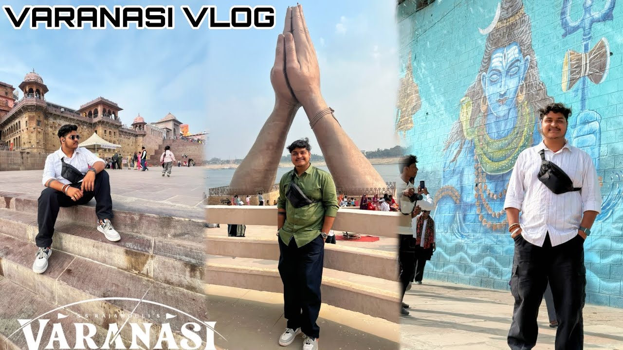 VARANASI VLOG 😌 //Trip to varanasi 