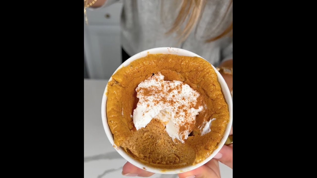 Низкоуглеводный, высокобелковый тыквенный чизкейк 🤩