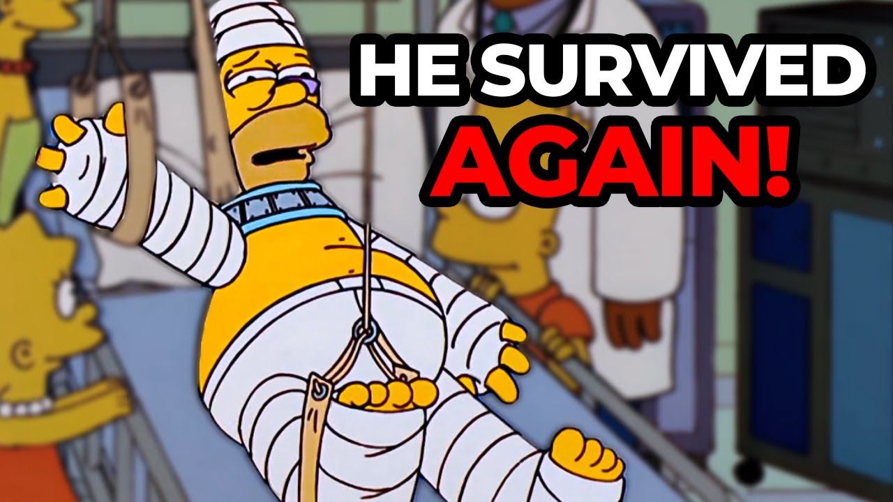 All The TIMES Homer Should Have DIED