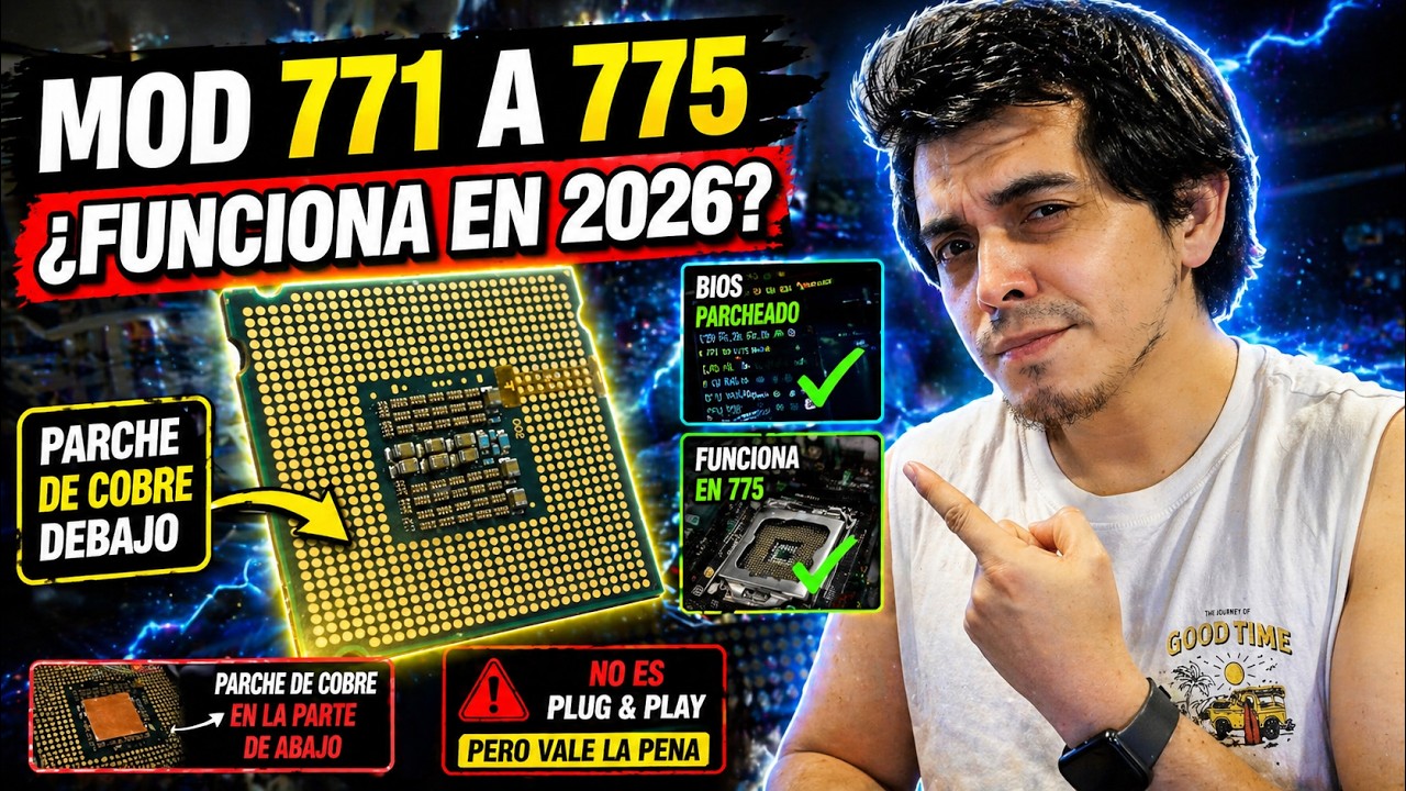 MOD Xeon 771 a 775,  Aun rinde en 2026?