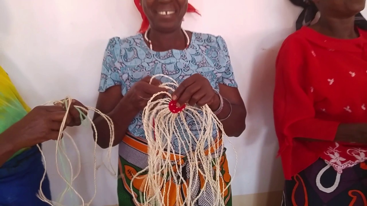 Close up of Basket Weaving