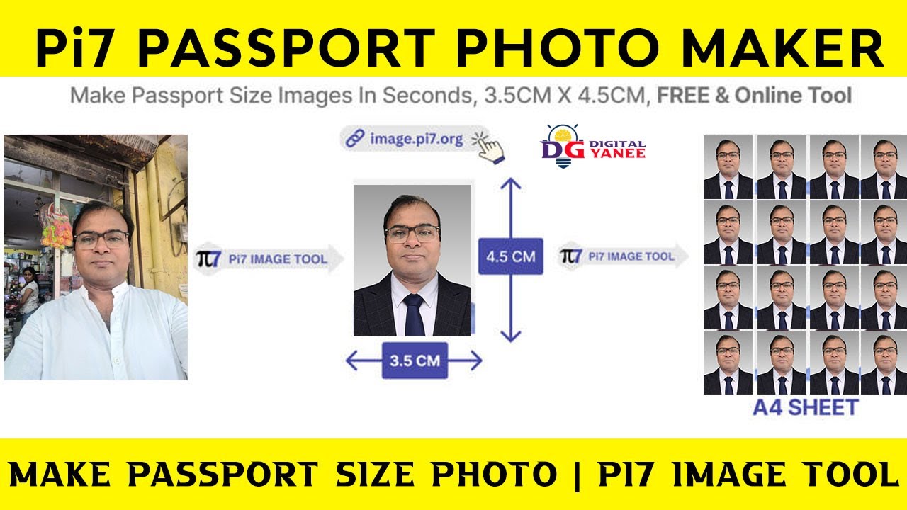 Passport size photo kaise banaye | cutout pro passport photo maker | passport size photo online free