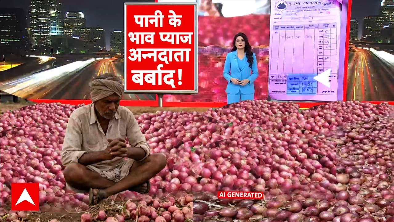 Nashik Farmers Protest : कब तक खून के आंसू रोते रहेंगे किसान? | Farmers Protest | Onion Price |