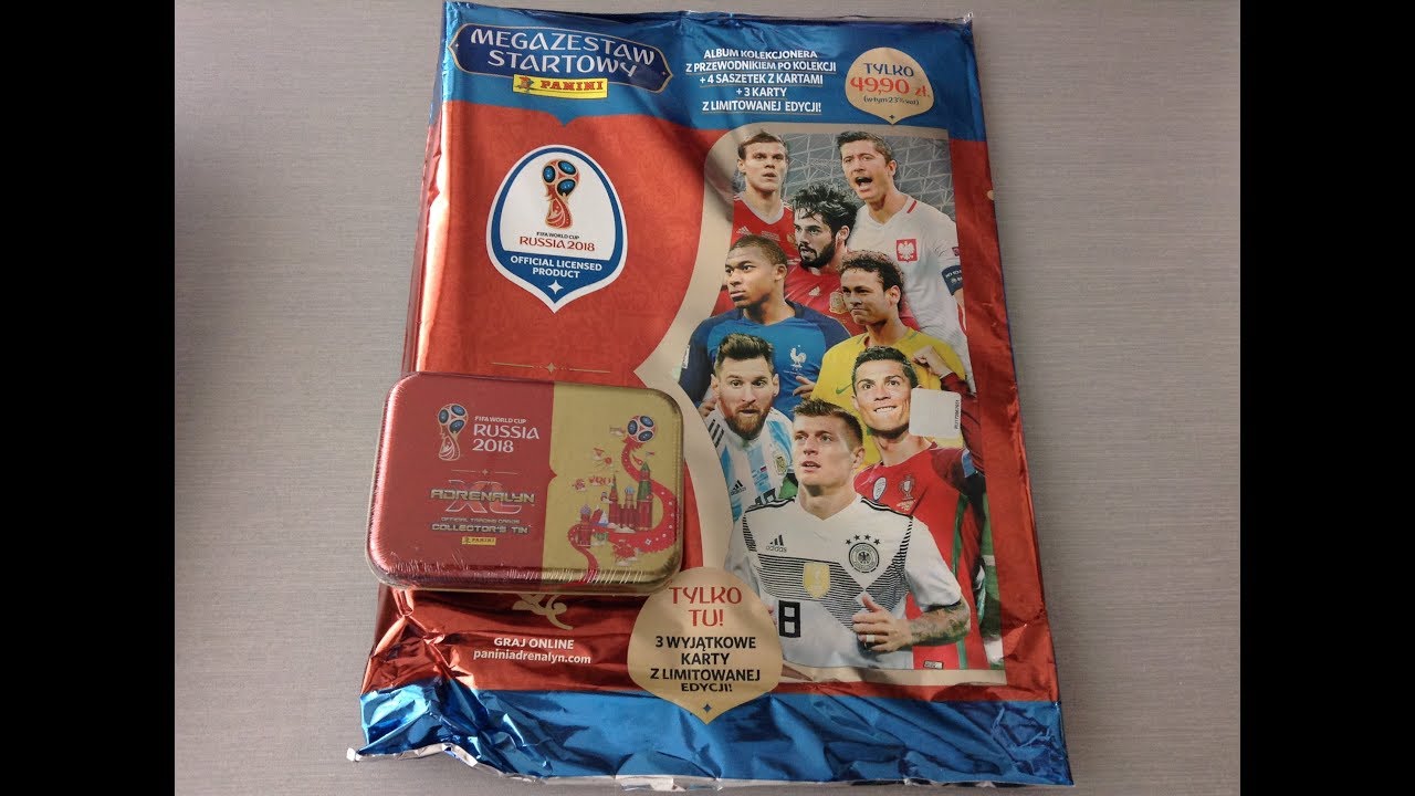 PANINI AXL WORLD CUP 2018 ***POLISH STARTER PACK & MINI TIN***