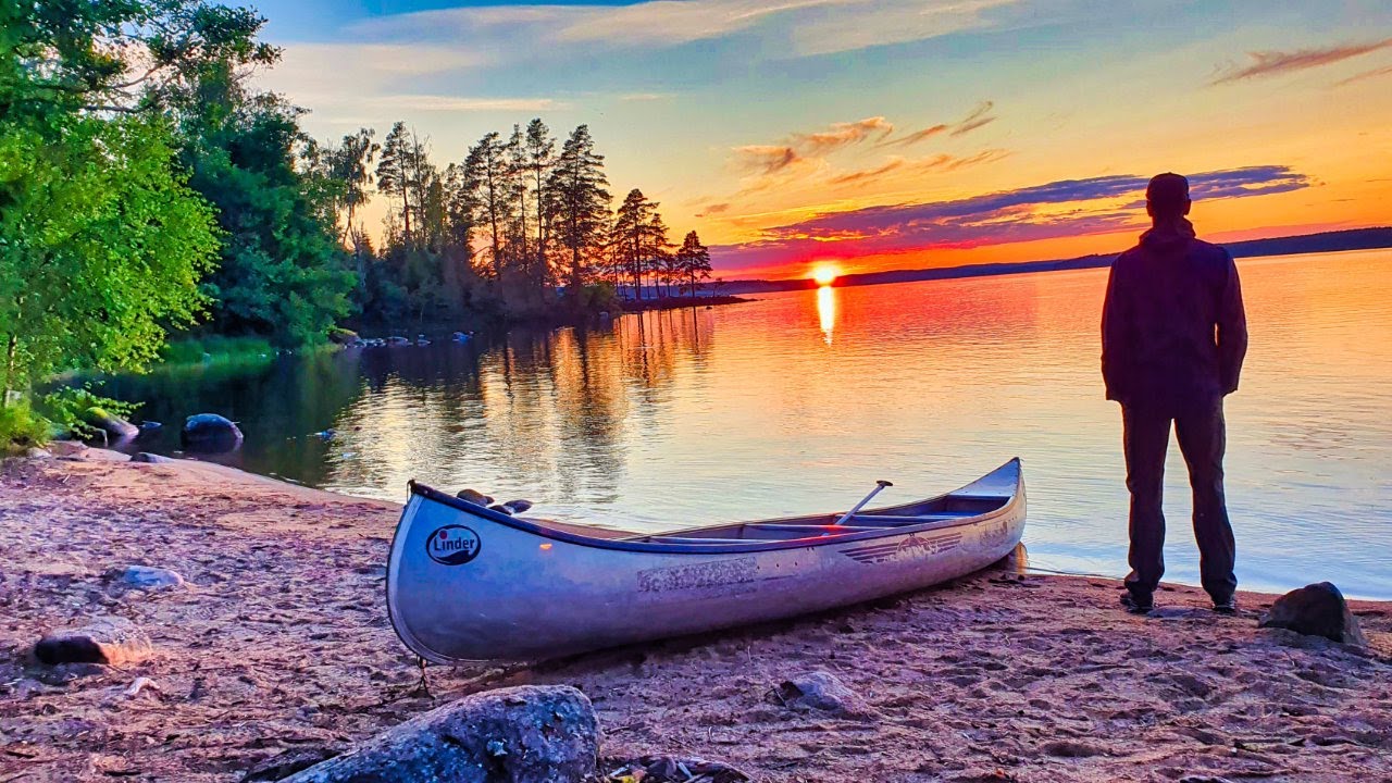 One Week Kanu Trip in Sweden 2023