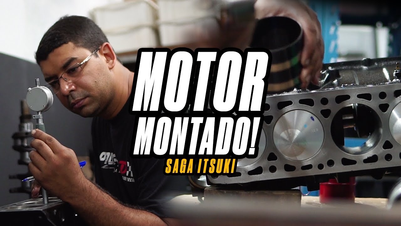 Montamos o motor do " ITSUKI " 😉📡CHEVETTE DRIFT