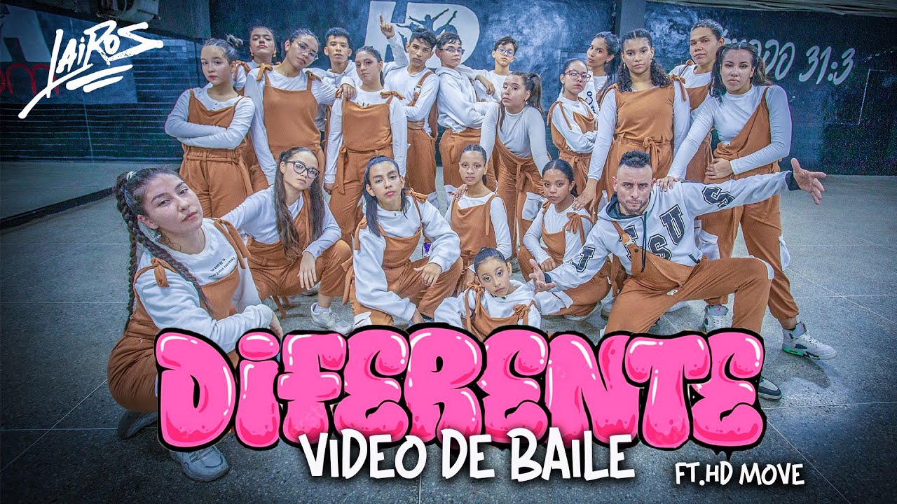 Diferente  - Lairos ft HD Move ( VIDEO DE BAILE ) - Dance video - coreografia cristiana 