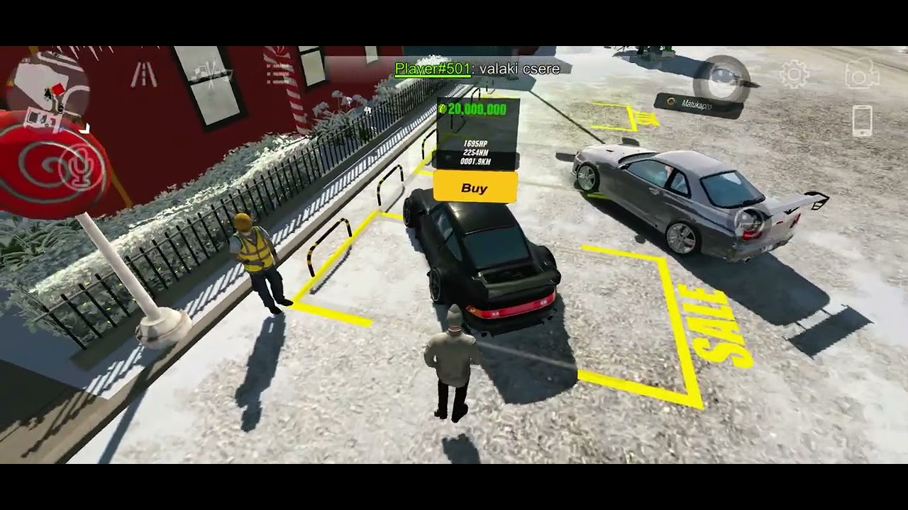 First ￼time playing car parking multiplayer game (part)1)