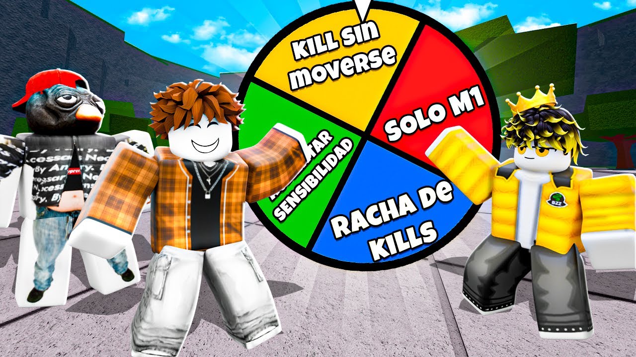 Esta RULETA Decide los RETOS y CASTIGOS MÁS LOCOS | Strongest Battlegrounds