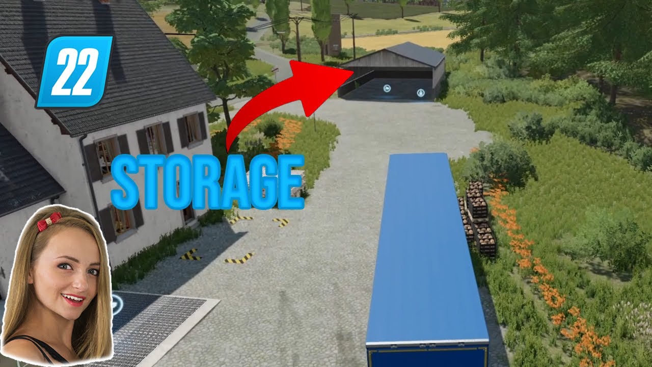 FS22|Lekniny #99 - BUILD STORAGES