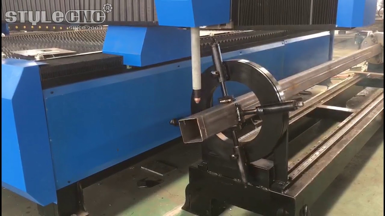 CNC Plasma Cutter for Metal Tubes Cutting