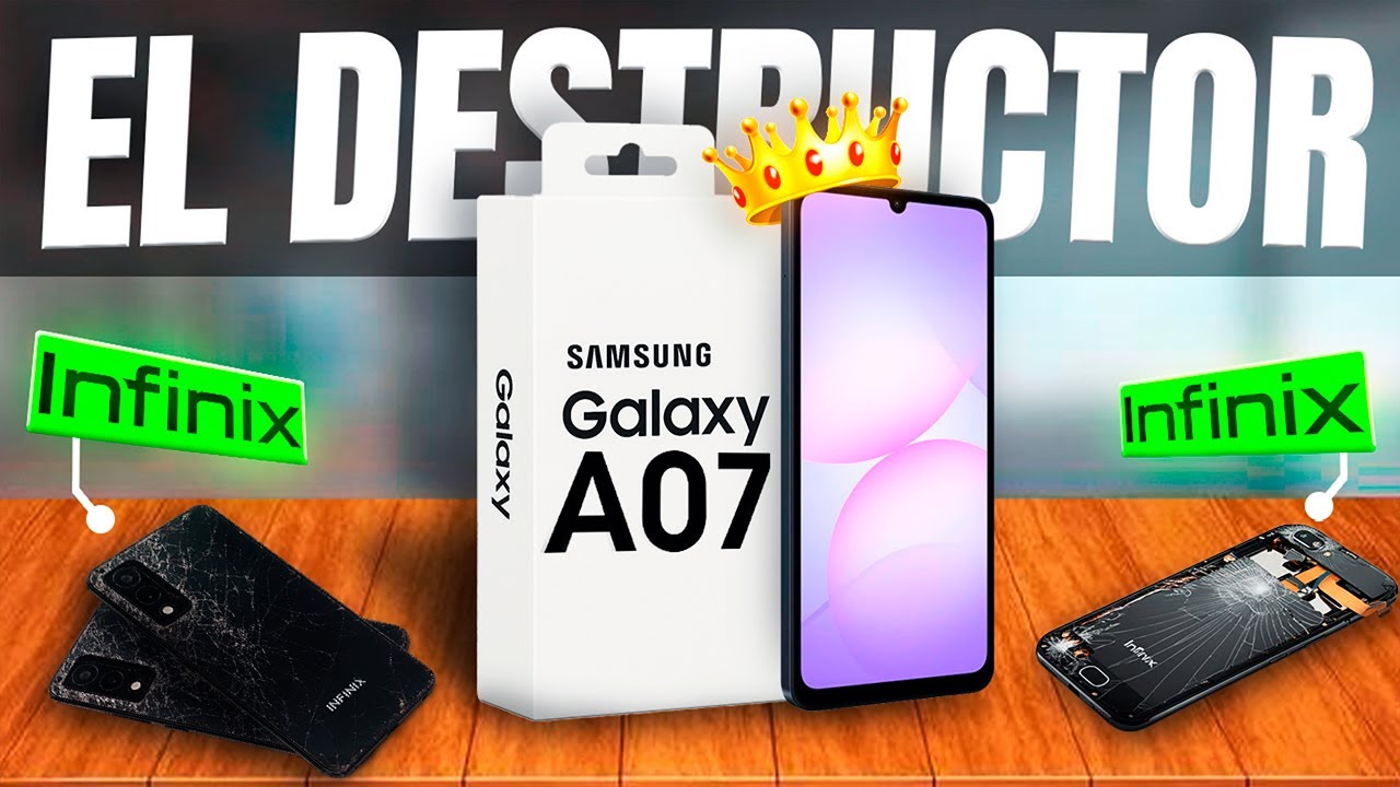 SAMSUNG GALAXY A07🔥🔥 EL NUEVO REY DE LA GAMA BAJA ❌❌