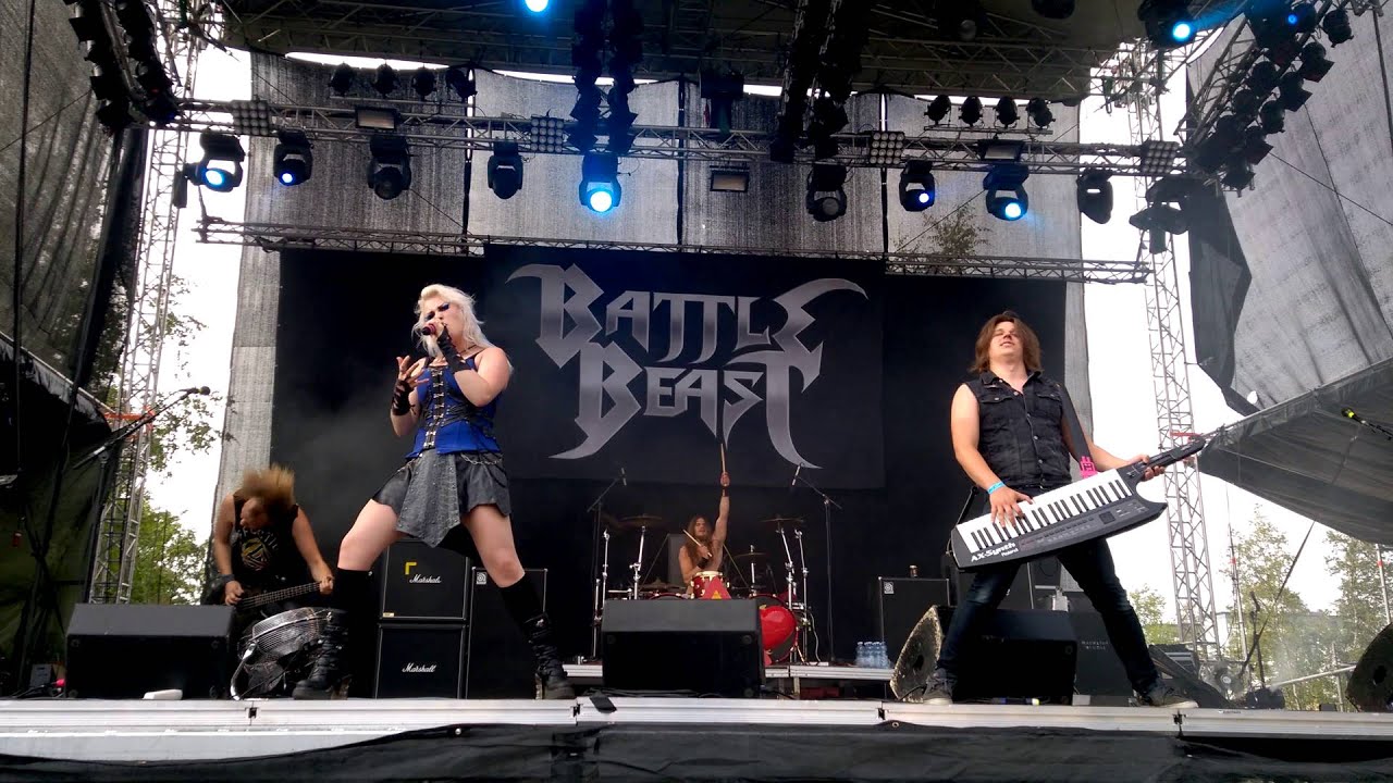 BATTLE BEAST   "Iron Hand" Live at Jalometalli 2015 4K 2160p