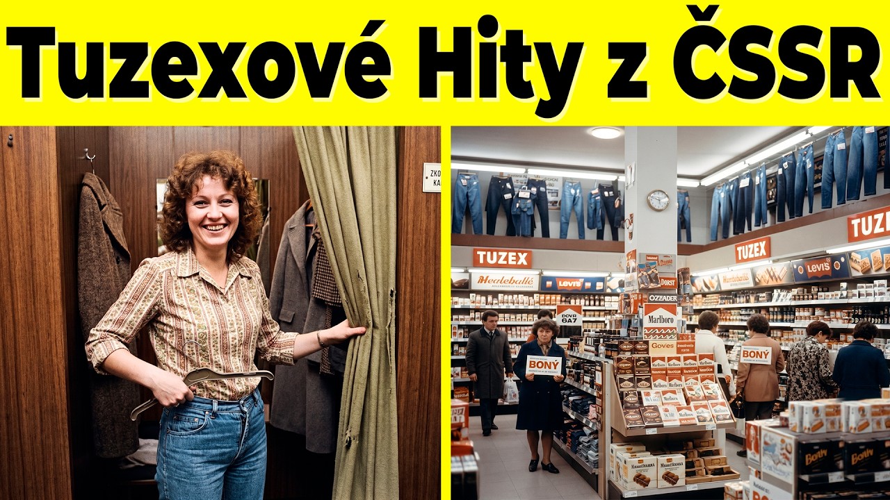 8 Věc&iacute; z Tuzexu, po Kter&yacute;ch v ČSSR Toužil &Uacute;plně Každ&yacute;!
