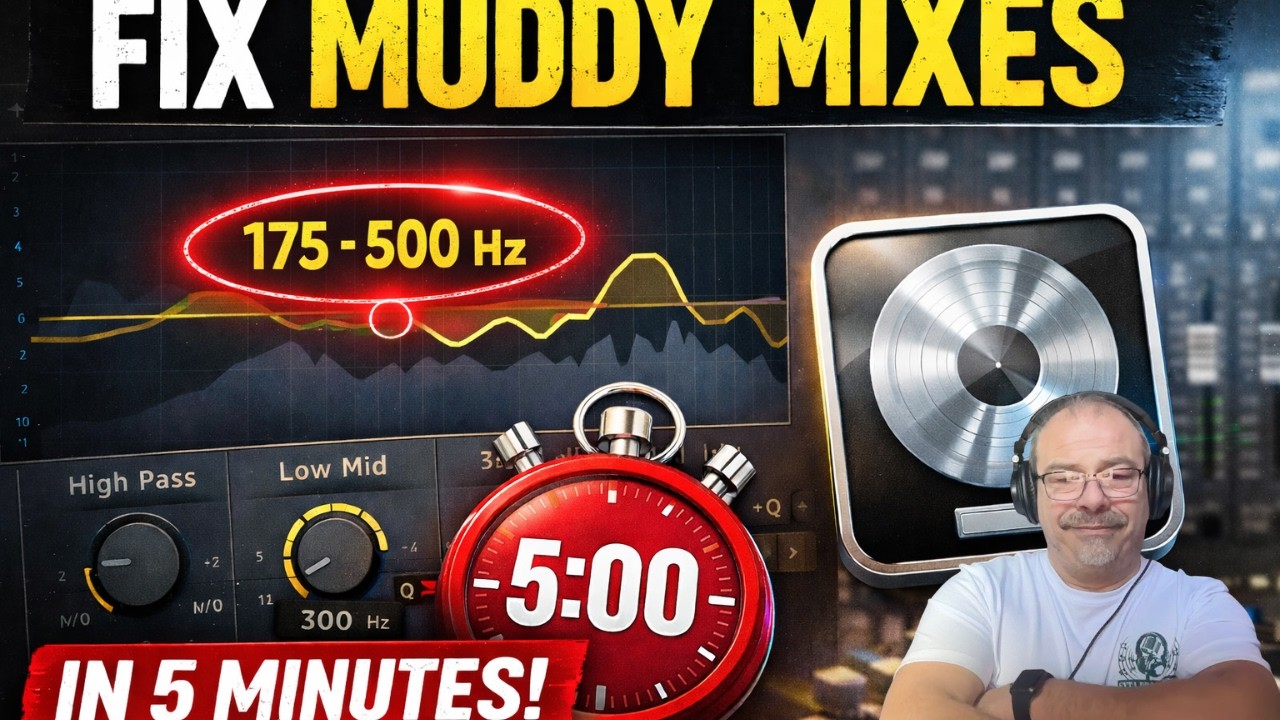 Fix Muddy Mixes in Logic Pro in 5 Minutes