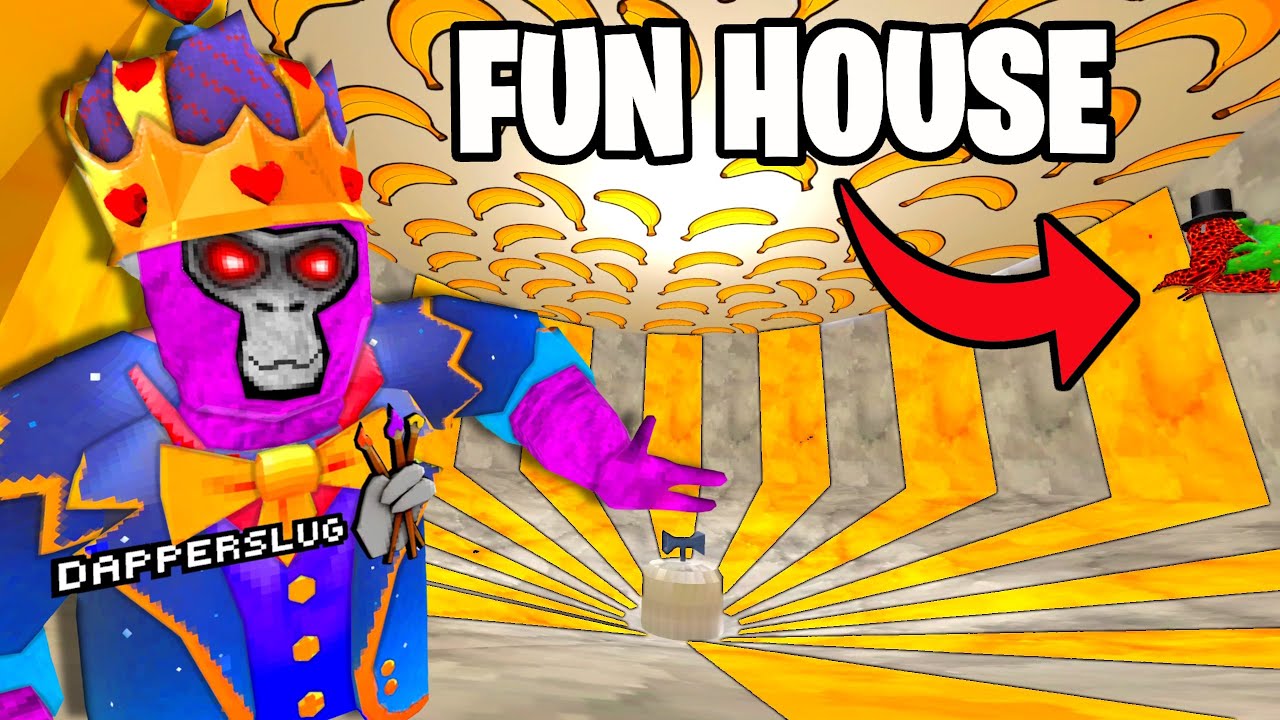 Exploring the CRAZIEST HOUSE in Gorilla Tag