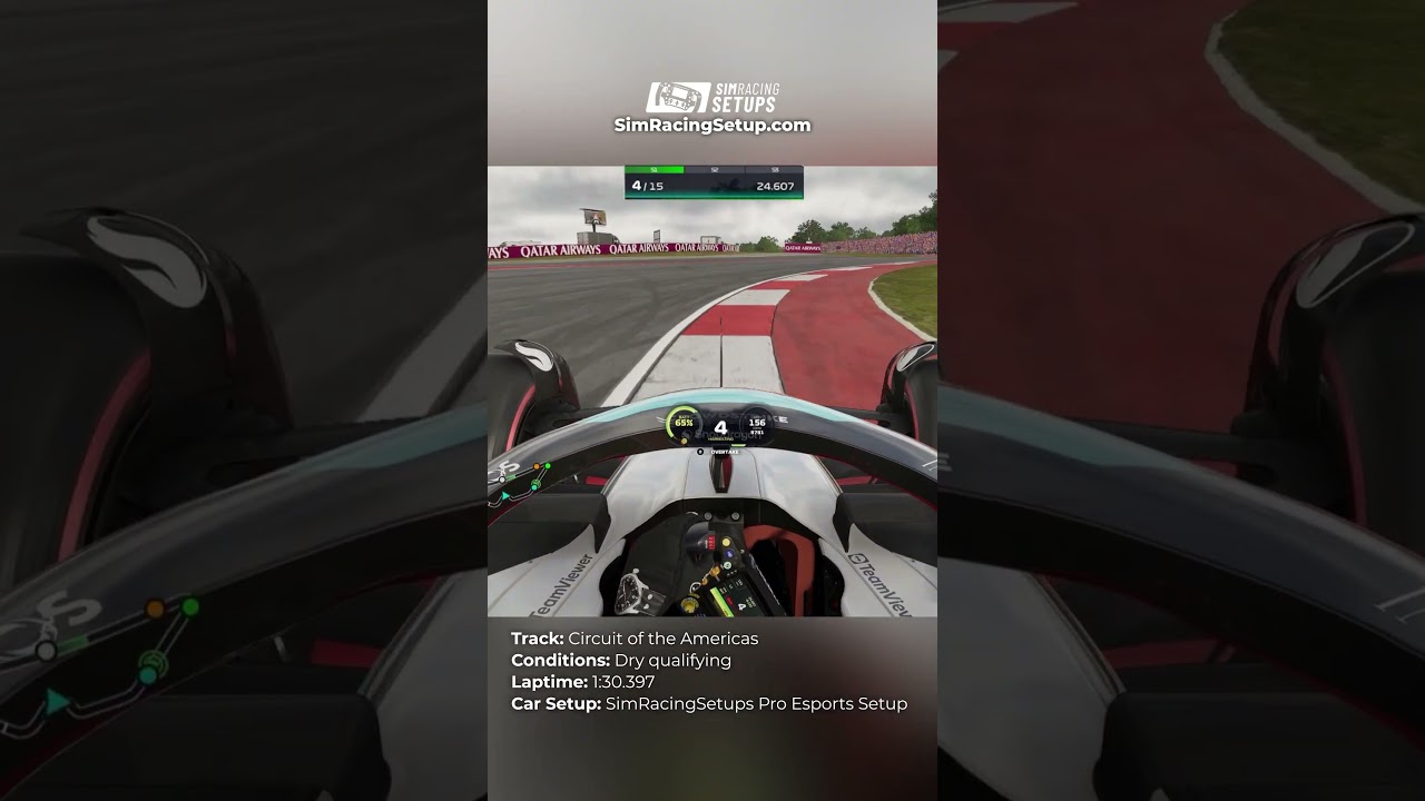 Przewodnik po torze F1 25 COTA **1:30.397**